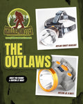 The Outlaws Rechargeable Headlamp Bundle