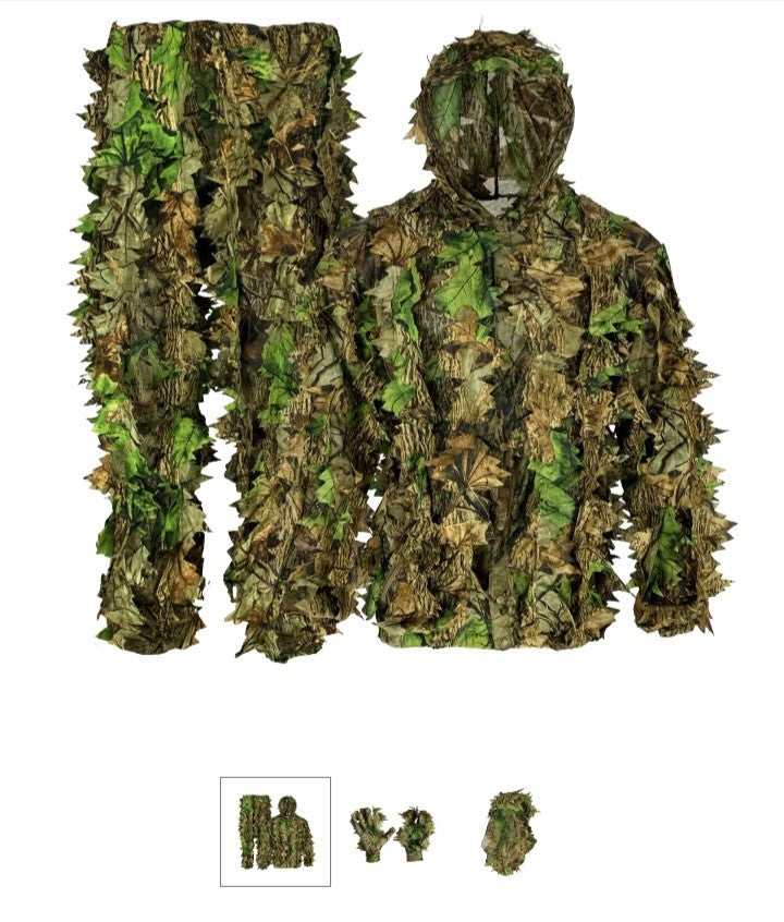 Leafy Suit (Green Leaf) w/Mask & Gloves
