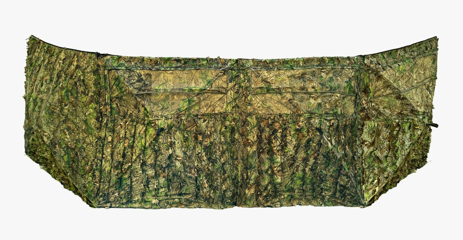 Pop Up Hunting Blind with Leafy Camouflage