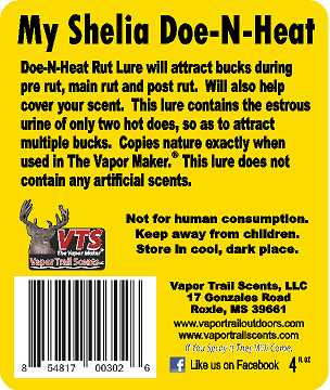 My Sheila Doe-N-Heat 4 oz.